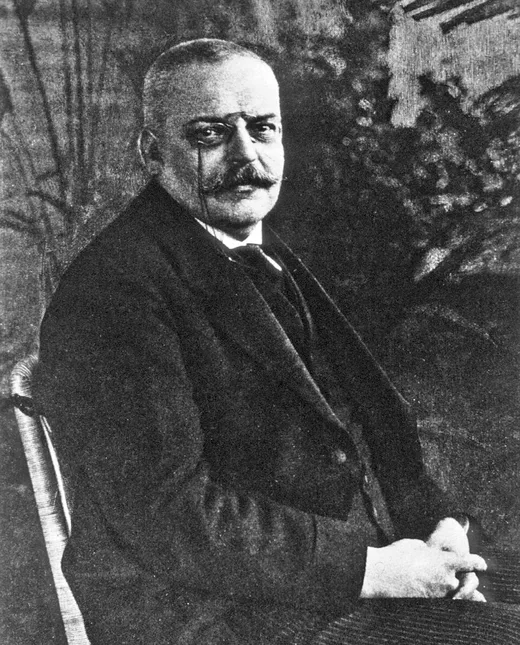 Portrait photograph of Alois Alzheimer